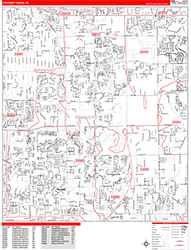 Red Line Map Example